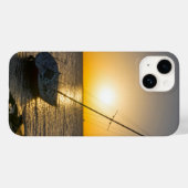 Zonsondergang Zeilboot Scheepswrak Gulf Breeze FL Case-Mate iPhone Case (Achterkant (horizontaal))