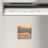 Zonsondergang zeilen magneet (Insitu (Vaatwasser))