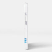 Zonsondergang Zomer Strand Illustratie iPhone Hoesje (Linkerkant)