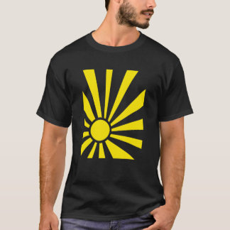  zonsondergang zonnestralen zomer t-shirt