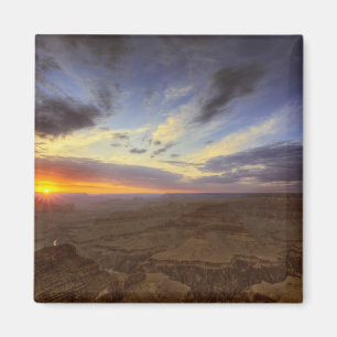 Zonsondergang, zuidelijke rand van de Grand Canyon Magneet