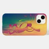 Zonsondergang Zuidwest Kokopelli Case-Mate iPhone Case (Achterkant (horizontaal))