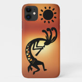 Zonsondergang Zuidwest Kokopelli Case-Mate iPhone Case (Achterkant)