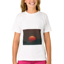 zonsondergang zwart