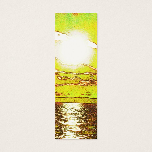 zonsondergangBurst Mini Visitekaartjes (Voorkant)