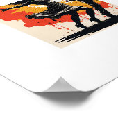  zonsondergangdans poster (Hoek)