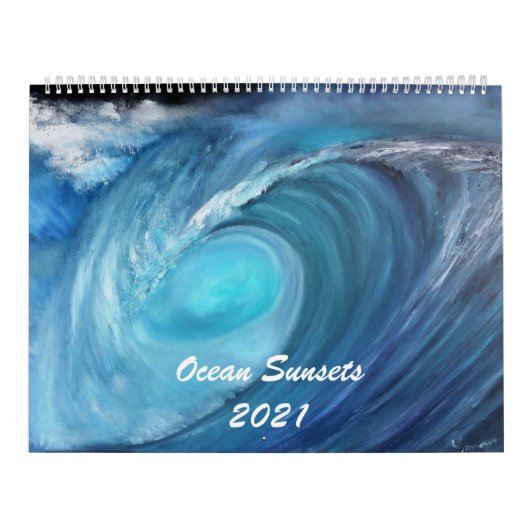 zonsondergangen 2021 Ocean Calendar Kalender (Hoes)