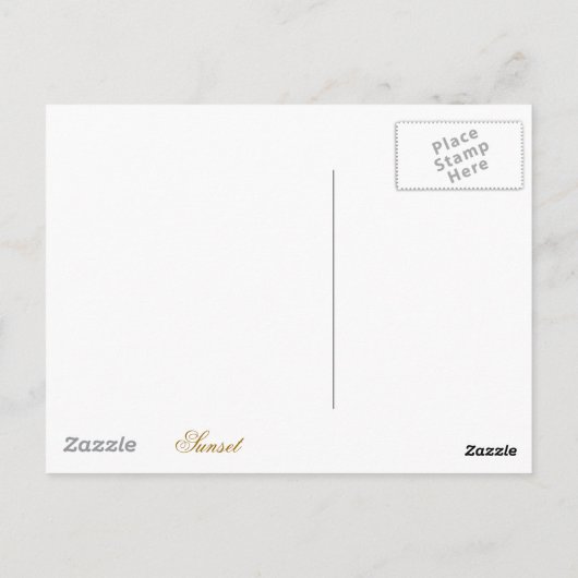 ZONSONDERGANGEN BRIEFKAART (Achterkant)