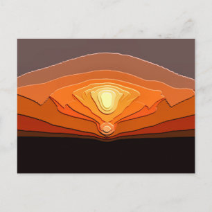 ZONSONDERGANGEN BRIEFKAART