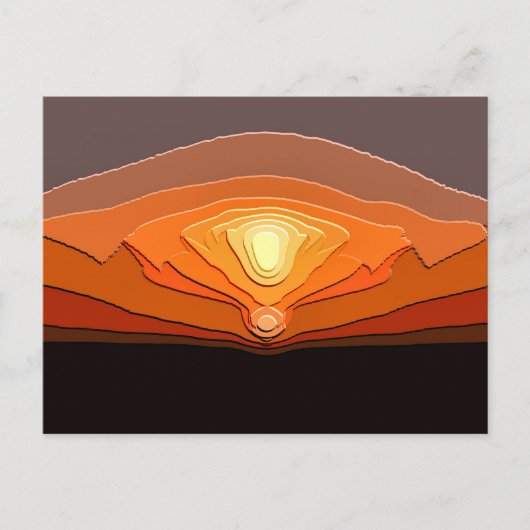 ZONSONDERGANGEN BRIEFKAART (Voorkant)