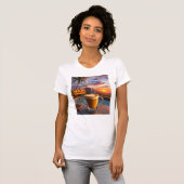 Zonsondergangen en sips t-shirt (Voorkant volledig)