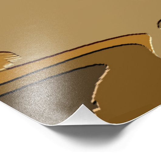 ZONSONDERGANGEN FOTO AFDRUK (Hoek)