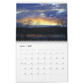 Zonsondergangen in de Hudson-vallei Kalender (Mar 2027)