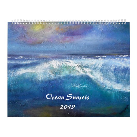 zonsondergangen in de Oceaan 2019 Kalender (Hoes)