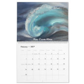 zonsondergangen in de Oceaan 2019 Kalender (Feb 2027)