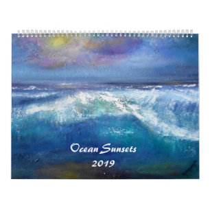 zonsondergangen in de Oceaan 2019 Kalender