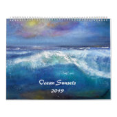 zonsondergangen in de Oceaan 2019 Kalender (Hoes)