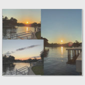 Zonsondergangen in Florida Cadeaupapier (Vlak)