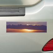 Zonsondergangen in Kaapverdië Bumpersticker (Op auto)