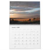 Zonsondergangen Kalender (Jan 2027)