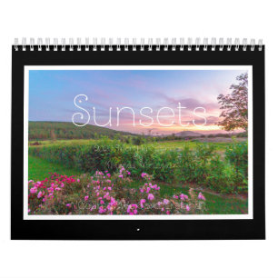 Zonsondergangen Maandelijkse kalender 2020 van Tom