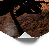 ZONSONDERGANGEN OCEAN SCENERY-NATUUR KASTEN PERFECT POSTER (Hoek)