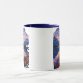 Zonsondergangen van de Great Smoky Mountains Mok (Midden)