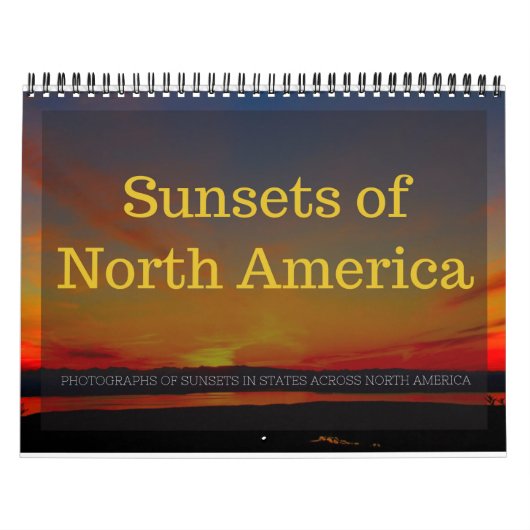 Zonsondergangen van de Noord-Amerikaanse kalender (Hoes)