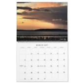 Zonsondergangen van de Pacific Northwest Kalender (Mar 2027)