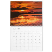 Zonsondergangen van Gary Poling Kalender (Mar 2026)