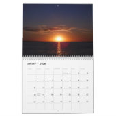 Zonsondergangen van het meer Erie Kalender (Jan 2026)