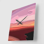 ZONSONDERGANGEN VIERKANTE KLOK (Hoek)