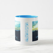 Zonsondergangen voor de zomer mok (Midden)