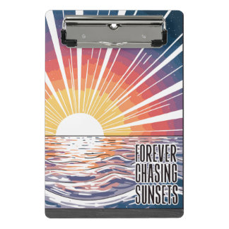 Zonsondergangen voor forever zoeken mini klembord