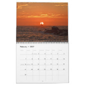 Zonsondergangen voor Zuid-Bay Kalender (Feb 2027)