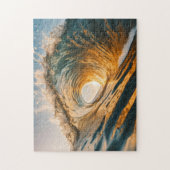 Zonsonderganggolven Legpuzzel (Verticaal)