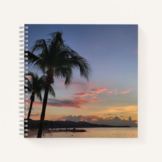 Zonsondergangnotities: Dagelijkse Essentials Notitieboek (Voorkant)