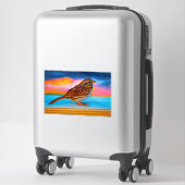 Zonsondergangs Melodie Sticker (Koffer)