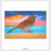 Zonsondergangs Melodie Sticker (Vel)