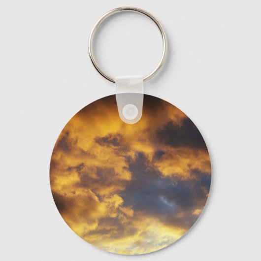 Zonsondergangs wolken sleutelhanger (Voorkant)