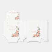 Zonsondergangsbloei Bedankdoosjes (Uitgevouwen)