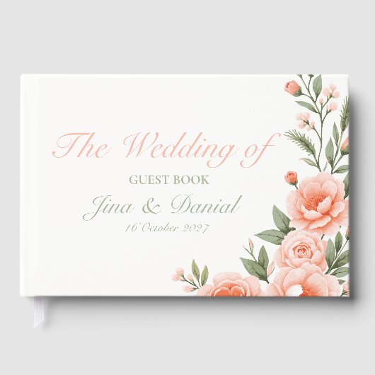 Zonsondergangsbloei Gastenboek (Voorkant)