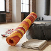 Zonsondergangsgolven Yogamat