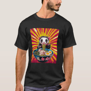 Zonsondergangsstralen Japanse Noedel Liefhebber Wi T-shirt
