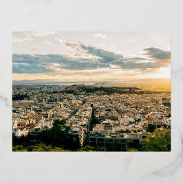 ZONSONDERGANGSTIJD FOLIE FEESTDAGEN BRIEFKAART