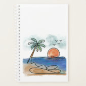 Zonsondernotebook Planner (Voorkant)