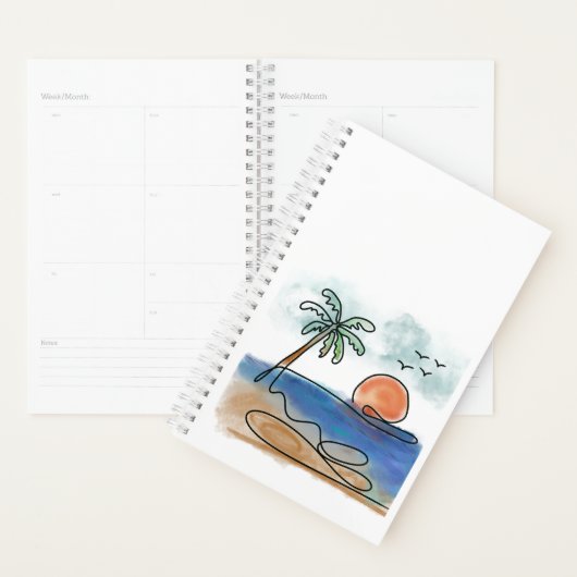 Zonsondernotebook Planner (Display)