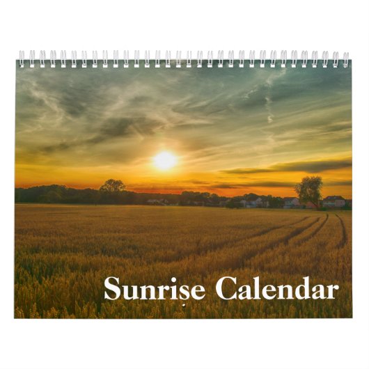 Zonsopgang 2025 Kalender (Hoes)