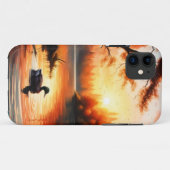 Zonsopgang aan het meer Case-Mate iPhone case (Achterkant (horizontaal))