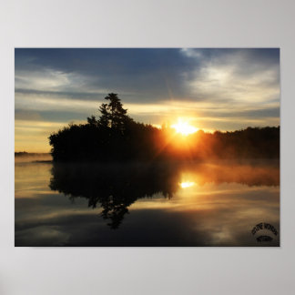 zonsopgang augustus 2012 poster